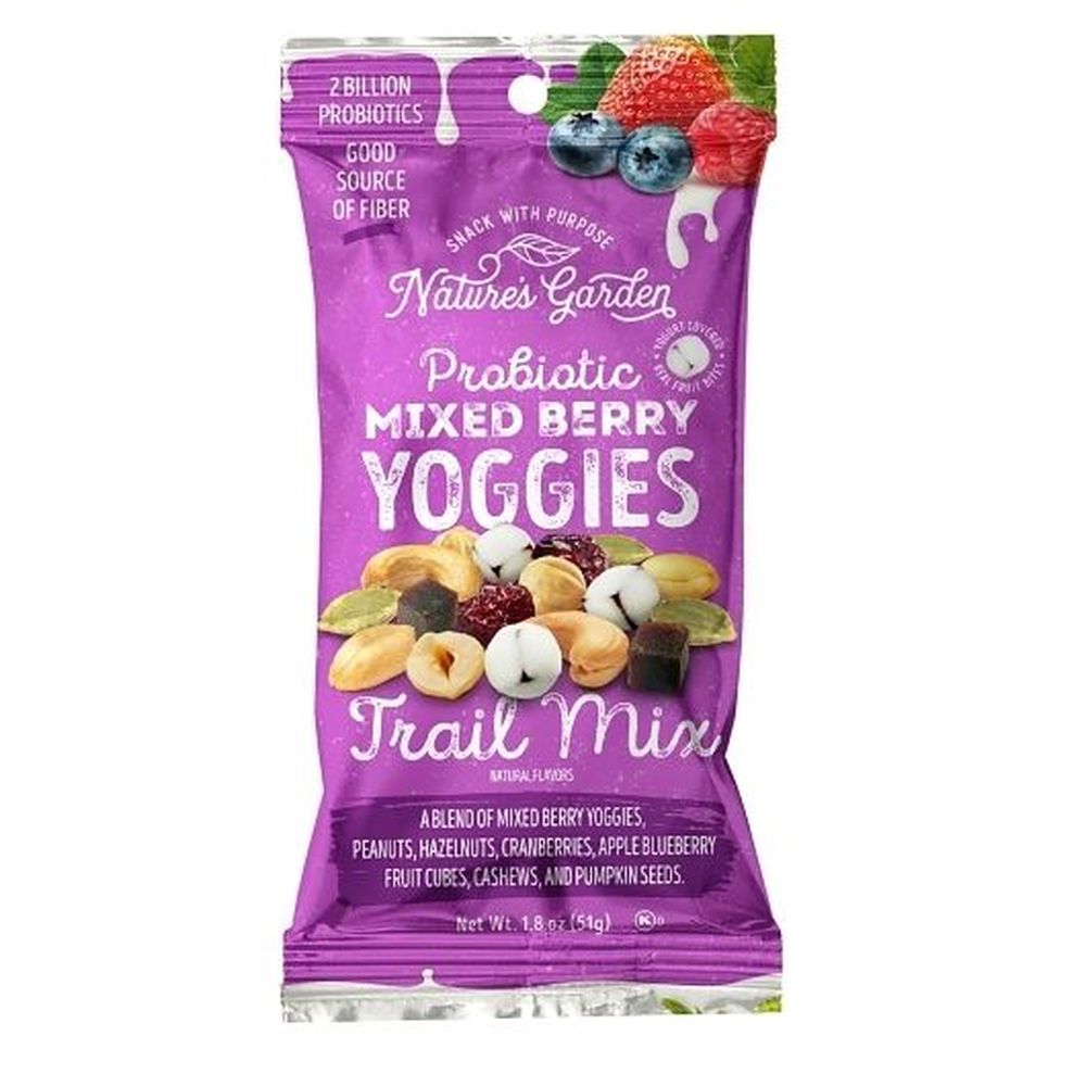 Natures Garden Probiotic Trail Mix Mixed Berry