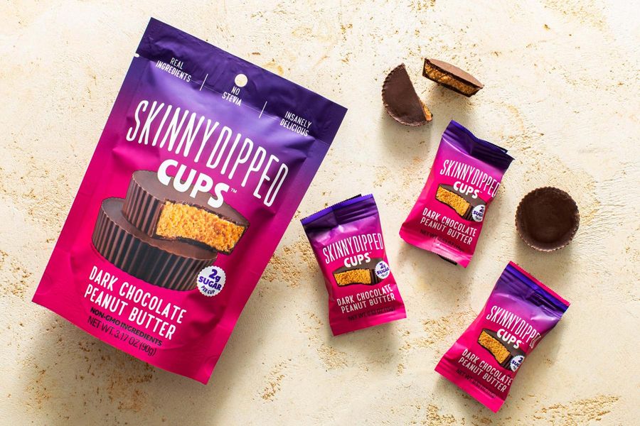 Skinny Dipped Dark Chocolate Peanut Butter