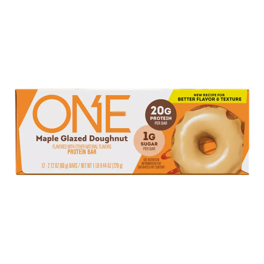 One Protein Bar Maple Glazed Doughnut