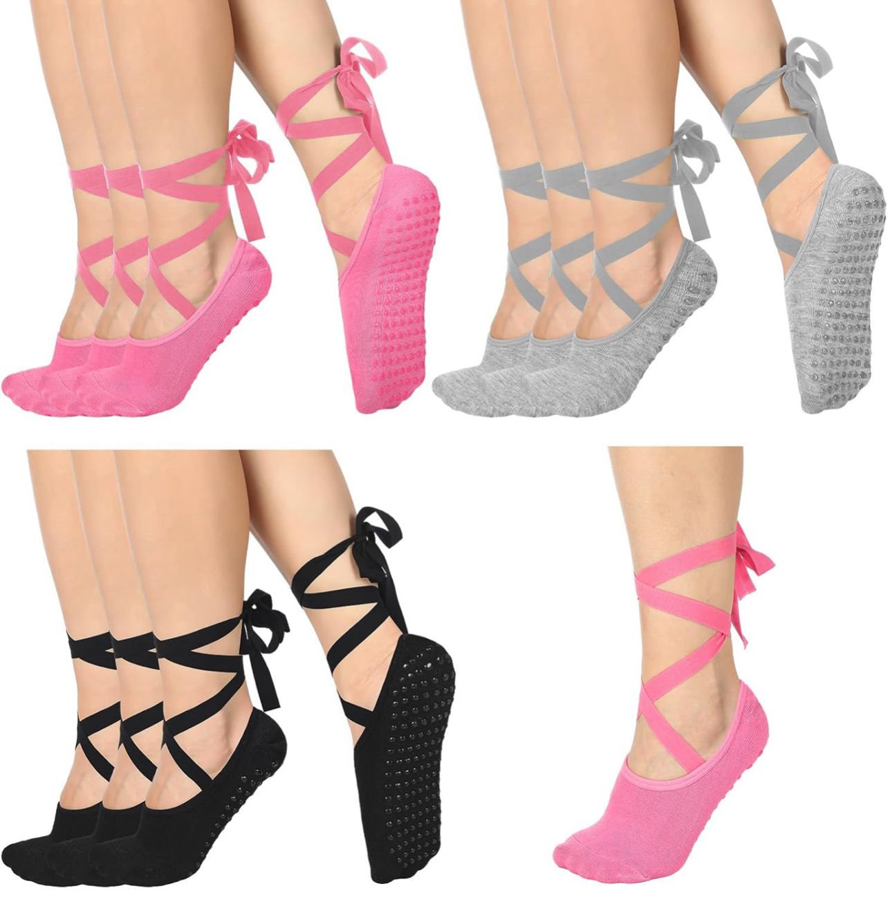 Ballerina Capuchina Grip Socks