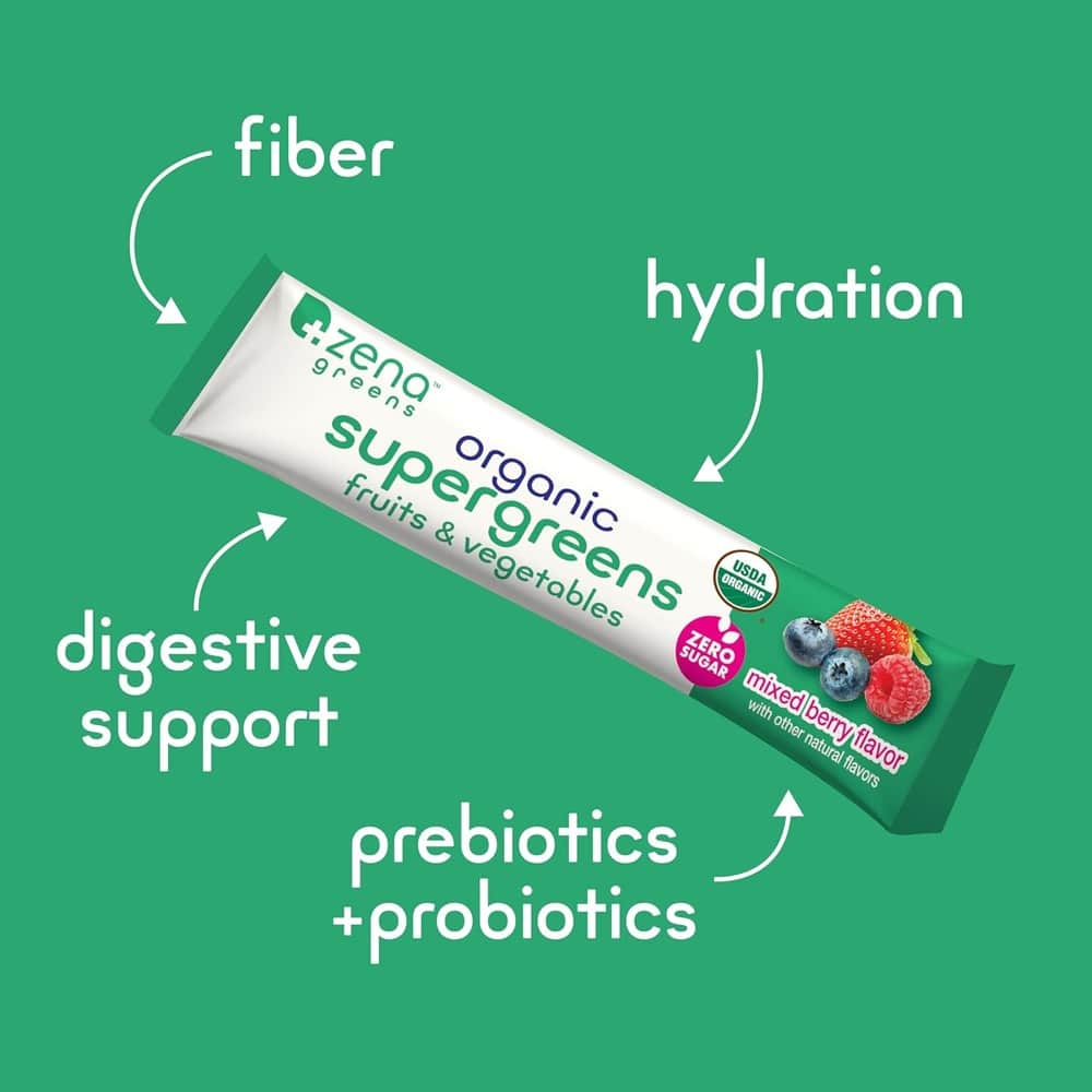 Zena Organic Supergreens Fruit & Vegetables