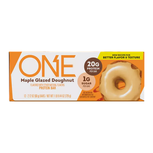 One Protein Bar Maple Glazed Doughnut