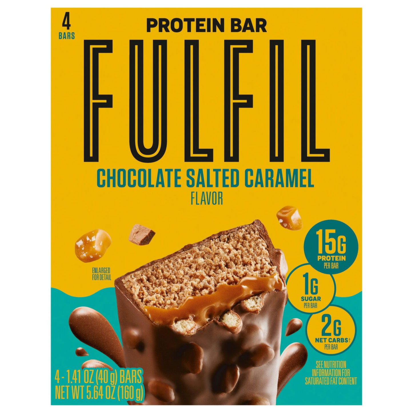 Fullfill Protein Bites Chocolate Salted Caramel