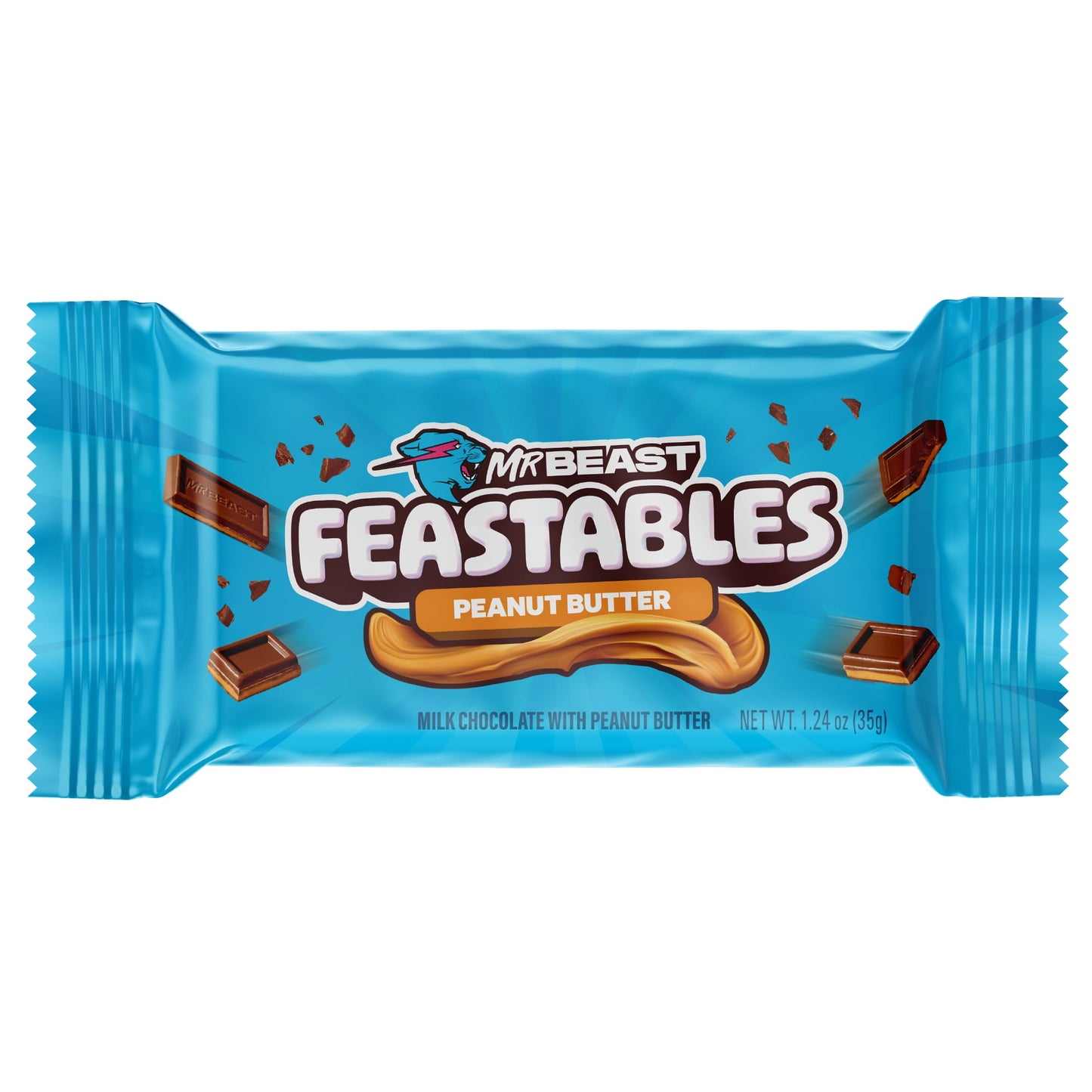Mr Beast Feastables Peanut Butter