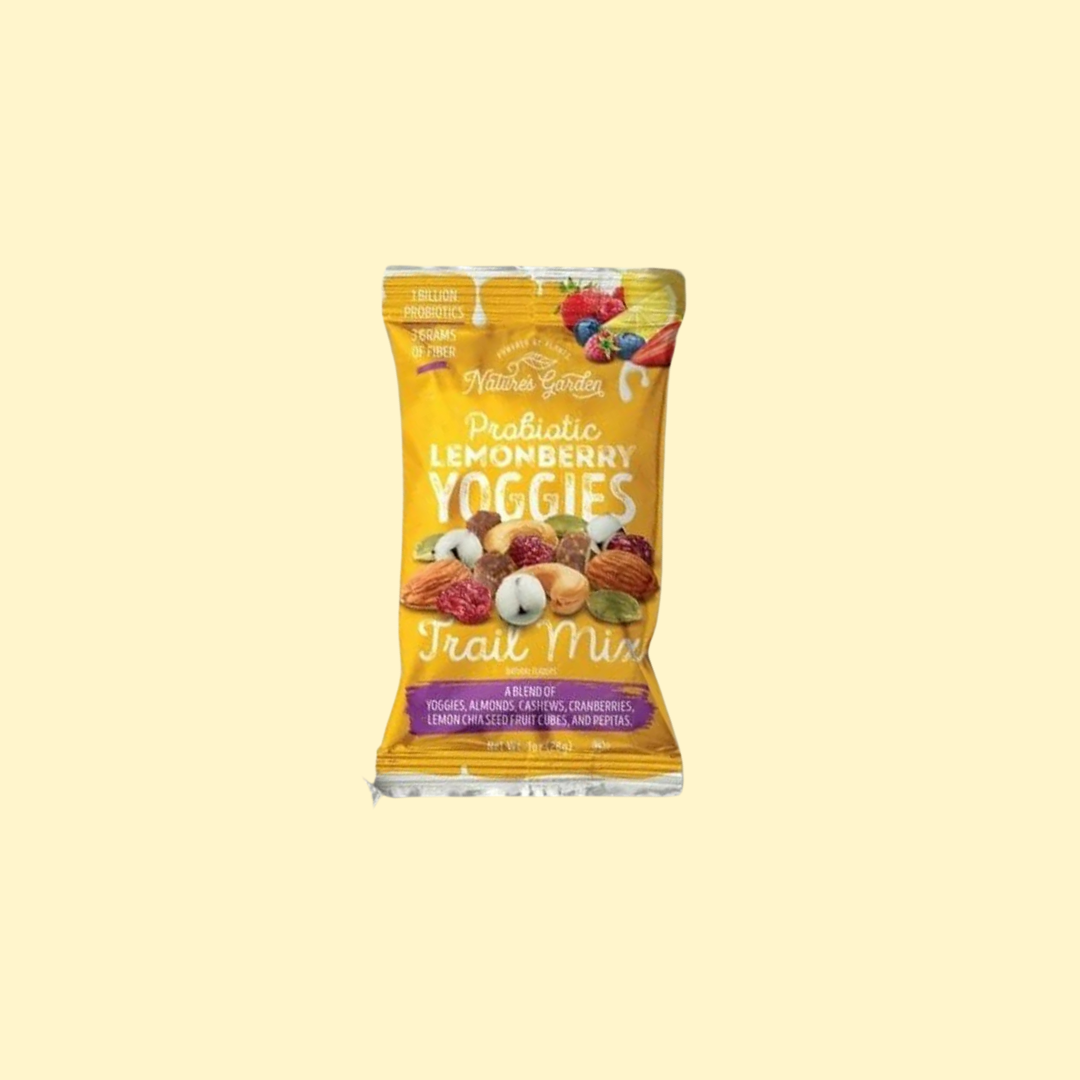 Natures Garden Probiotic Trail Mix Lemon Berry