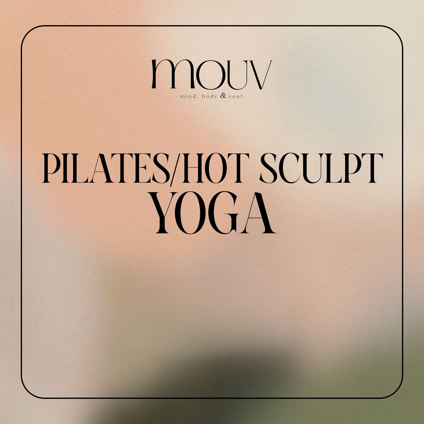Pilates Mat / Sculpt Single Pass