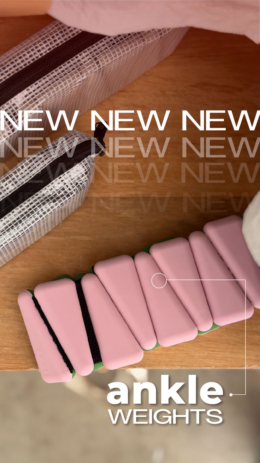 Ankle Wrist Weight 2Lbs Pair