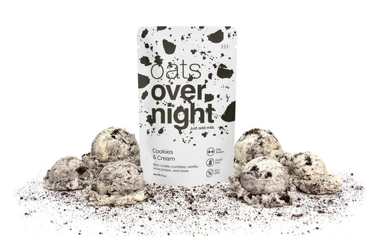 Oats Overnight Cookies & Cream